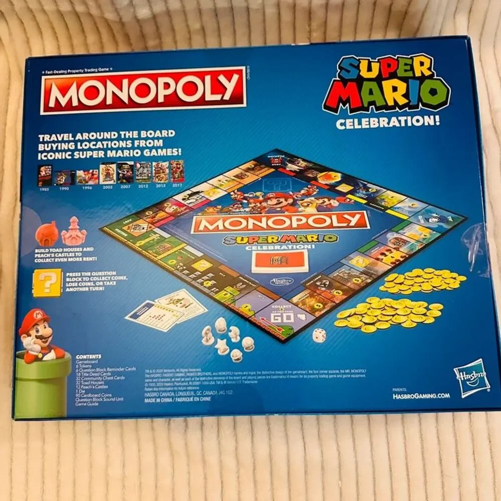 Super Mario Monopoly New